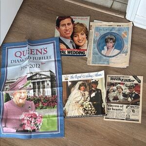 VTG Bundle Charles Diana 1981 Elizabeth The Sunday Times Magazine August 2